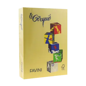 FAVINI ΧΑΡΤΙ Α4 80gsm ΚΙΤΡΙΝΟ ΚΑΝΑΡΙΝΙ 500 ΦΥΛΛΑ