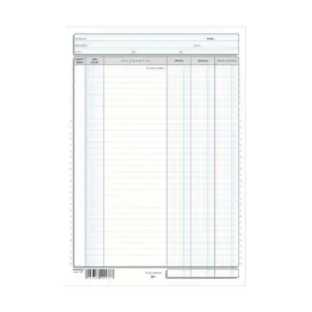 TYPOTRUST ΚΑΡΤΕΛΑ ΧΡΕΩΣΗΣ/ΠΙΣΤΩΣΗΣ ΤΡΙΣΤΗΛΗ 21x30cm 100 ΤΕΜΑΧΙΑ