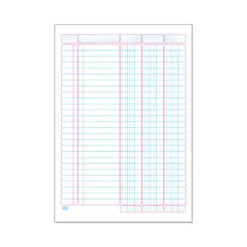 TYPOTRUST ΦΥΛΛΑΔΕΣ ΛΟΓΙΣΤΙΚΕΣ 3 ΣΤΗΛΕΣ 21x30cm 100 ΦΥΛΛΑ