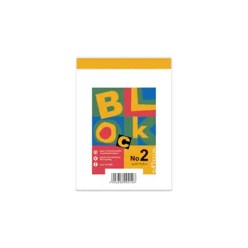 NTELON ΜΠΛΟΚ ΛΕΥΚΟ ΠΕΡΦΟΡΕ 50 ΦΥΛΛΑ Νο2 9x12.5cm 30 ΤΕΜΑΧΙΑ (Το προιόν πωλείται σε μεμονωμένα τεμάχια του ενός)