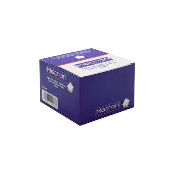 METRON ΚΥΒΟΣ ΑΚΟΛΛΗΤΟΣ 750 ΦΥΛΛΑ 90x90mm ΛΕΥΚΟΣ ΧΑΡΤΙΝΗ ΘΗΚΗ