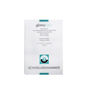 SCHOELLER ΜΠΛΟΚ ΧΑΡΤΙ ΔΙΑΦΑΝΕΣ ΡΙΖΟΧΑΡΤΟ 50 ΦΥΛΛΑ 62gsm Α4