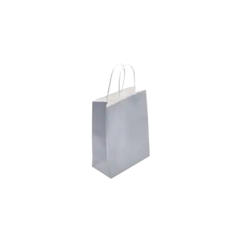 METRON ΤΣΑΝΤΑ ΣΥΣΚΕΥΑΣΙΑΣ ΣΤΡΙΦΤΗ ΛΑΒΗ ΧΑΡΤΙΝΗ ΚΡΑΦΤ 16x21x8cm 120gsm ΑΣΗΜΙ (Το προιόν πωλείται σε μεμονωμένα τεμάχια του ενός)