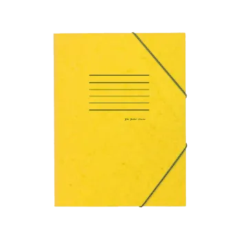 LEIZER ΝΤΟΣΙΕ ΜΕ ΛΑΣΤΙΧΟ ΠΡΕΣΠΑΝ ΓΡΑΜΜΕΣ 26x34cm ΚΙΤΡΙΝΟ 50 ΤΕΜΑΧΙΑ (Το προιόν πωλείται σε μεμονωμένα τεμάχια του ενός)