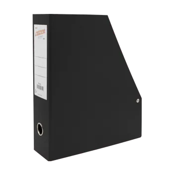 LEIZER ΑΡΧΕΙΟΘΗΚΗ FIBER 28x32x8cm ΜΑΥΡΟ