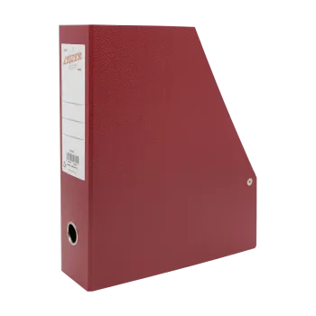 LEIZER ΑΡΧΕΙΟΘΗΚΗ FIBER 28x32x8cm ΜΠΟΡΝΤΩ