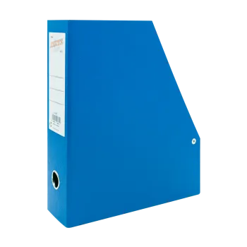 LEIZER ΑΡΧΕΙΟΘΗΚΗ FIBER 28x32x8cm ΜΠΛΕ