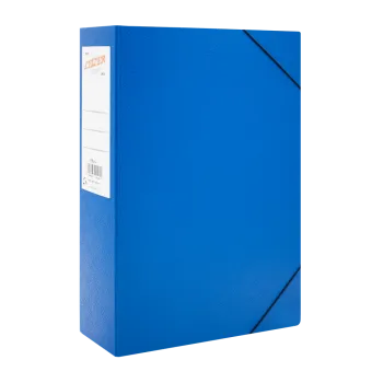 LEIZER ΚΟΥΤΙ ΜΕ ΛΑΣΤΙΧΟ FIBER 25x35x11cm ΜΠΛΕ