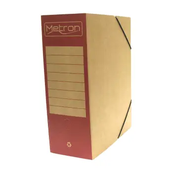 METRON ΚΟΥΤΙ ΛΑΣΤΙΧΟ ΟΙΚΟΛΟΓΙΚΟ ΡΑΧΗ ΧΡΩΜΑΤΙΣΤΗ 25x33x12cm ΚΟΚΚΙΝΟ