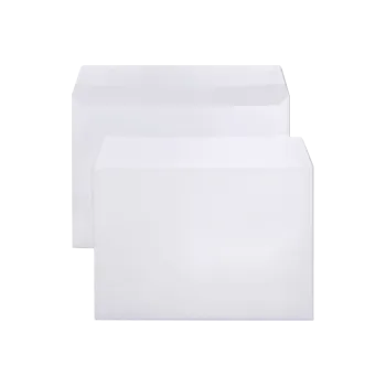 METRON ΦΑΚΕΛΟΣ ΚΑΡΡΕ ΜΕ ΑΥΤΟΚΟΛΛΗΤΟ 16.2x23cm 90gsm ΛΕΥΚΟΣ 500 ΤΕΜΑΧΙΑ (Το προιόν πωλείται σε μεμονωμένα τεμάχια του ενός)