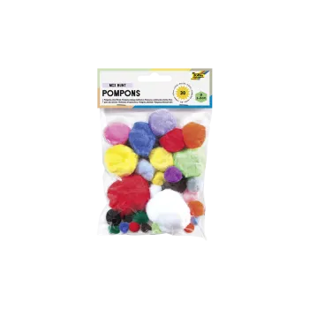FOLIA ΠΟΜ ΠΟΜ 30 ΤΕΜΑΧΙΑ 1-5cm