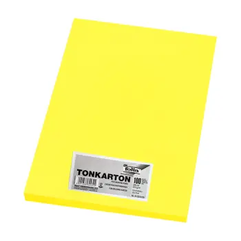 FOLIA ΧΑΡΤΟΝΙ Α4 220gr ΚΙΤΡΙΝΟ ΛΕΜΟΝ 100 ΦΥΛΛΑ