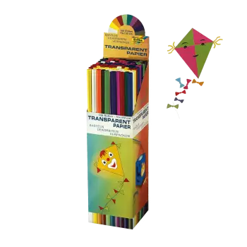 FOLIA ΧΑΡΤΙ ΔΙΑΦΑΝΟ ΧΑΡΤΑΕΤΟΥ ΣΕ ΡΟΛΟ 100 ΤΕΜΑΧΙΑ 70cmx100cm 42gsm (Το προιόν πωλείται σε μεμονωμένα τεμάχια του ενός)