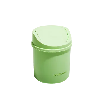 MUITOMAS ΚΑΛΑΘΙ ΑΧΡΗΣΤΩΝ MINI ΠΛΑΣΤΙΚΟ 17.5x14.5x14.5cm 2lt ΠΡΑΣΙΝΟ