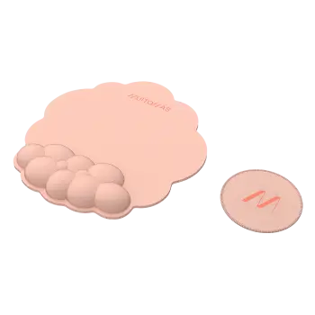 MUITOMAS MOUSE PAD ΕΡΓΟΝΟΜΙΚΟ & ΣΟΥΒΕΡ 29x27.3cm ΡΟΔΑΚΙΝΙ