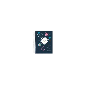 MIQUELRIUS ΤΕΤΡΑΔΙΟ ΡΙΓΕ ΣΠΙΡΑΛ 140 ΦΥΛΛΑ 10.5x14.8cm 70gr TWINKLE