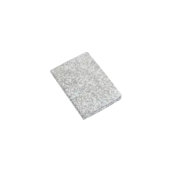 MIQUELRIUS ΣΗΜΕΙΩΜΑΤΑΡΙΟ ΛΕΥΚΟ 80 ΦΥΛΛΑ 14x20cm 100gr DECORATED EDGES ΓΚΡΙ