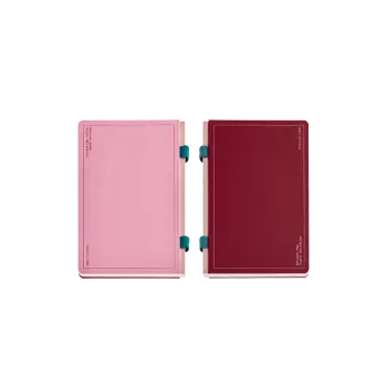 MIQUELRIUS ΣΗΜΕΙΩΜΑΤΑΡΙΟ ΛΕΥΚΟ ΚΟΥΚΙΔΕΣ 96 ΦΥΛΛΑ 14.2x20.8cm 80gsm DOUBLE ΚΟΚΚΙΝΟ