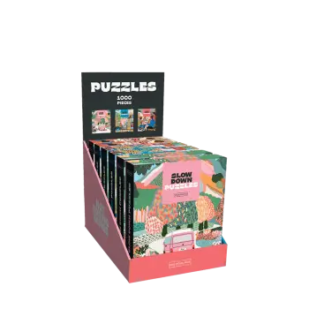 MIQUELRIUS ΒΙΤΡΙΝΑ ΓΕΜΑΤΗ PUZZLES 20.5x24x5cm 6 ΤΕΜΑΧΙΑ (Το προιόν πωλείται σε μεμονωμένα τεμάχια του ενός)