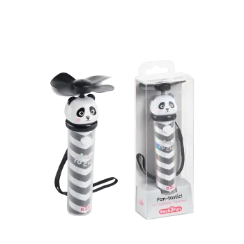 BACK2FUN ΑΝΕΜΙΣΤΗΡΑΣ ΧΕΙΡΟΣ ΕΠΑΝΑΦΟΡΤΙΖΟΜΕΝΟΣ BLISTER USB TYPE C FAN-TASTIC PANDA