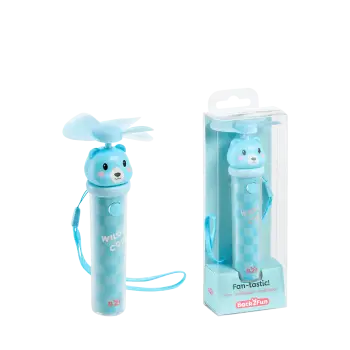 BACK2FUN ΑΝΕΜΙΣΤΗΡΑΣ ΧΕΙΡΟΣ ΕΠΑΝΑΦΟΡΤΙΖΟΜΕΝΟΣ BLISTER USB TYPE C FAN-TASTIC ΑΡΚΟΥ