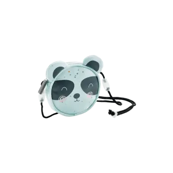 MIQUELRIUS ΤΣΑΝΤΑΚΙ 11x11x4cm WILD PUPPIES PANDA