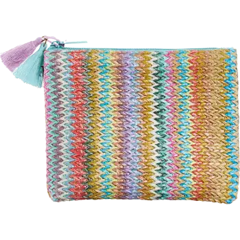 MIQUELRIUS ΠΟΡΤΟΦΟΛΙ ΓΙΑ ΚΕΡΜΑΤΑ 13x10cm FLOWER MALLORCA ZIGZAG
