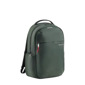 MIQUELRIUS ΤΣΑΝΤΑ ΠΛΑΤΗΣ LAPTOP 38x46x13cm 16 ΙΝΤΣΕΣ BAG TO WORK ΠΡΑΣΙΝΗ