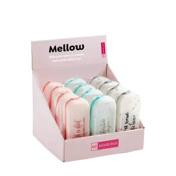MIQUELRIUS ΒΙΤΡΙΝΑ ΓΕΜΑΤΗ ΚΑΣΕΤΙΝΑ ΣΙΛΙΚΟΝΗ 17.5x7x5cm MELLOW BACK2FUN 12 ΤΕΜΑΧΙΑ (Το προιόν πωλείται σε μεμονωμένα τεμάχια του