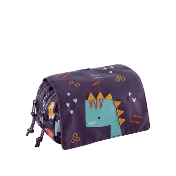 MIQUELRIUS ΚΑΣΕΤΙΝΑ ΘΗΚΗ ΔΙΠΛΗ ΜΕ ΚΑΛΥΜΜΑ 20x10x7.5cm FUN DINO