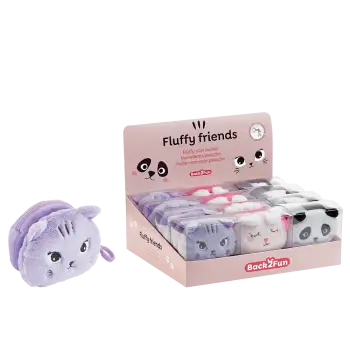 BACK2FUN ΒΙΤΡΙΝΑ ΓΕΜΑΤΗ ΠΟΡΤΟΦΟΛΙ ΓΙΑ ΚΕΡΜΑΤΑ BLISTER 9.5x9.5x6cm FLUFFY FRIENDS ΑΣΣ? (Το προιόν πωλείται σε μεμονωμένα τεμάχια