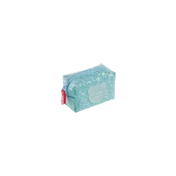 MIQUELRIUS ΠΟΡΤΟΦΟΛΙ ΓΙΑ ΚΕΡΜΑΤΑ 10x7x5cm B2FUN SHINY ΜΠΛΕ