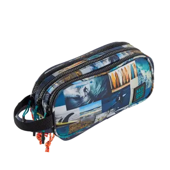 MIQUELRIUS ΚΑΣΕΤΙΝΑ ΘΗΚΗ ΤΡΙΠΛΗ ΜΕ ΛΑΒΗ 21x10.5x6cm SURFIN