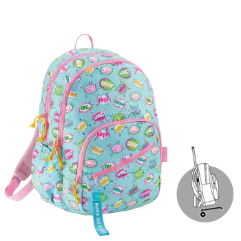 MIQUELRIUS ΤΣΑΝΤΑ ΠΛΑΤΗΣ ΤΡΟΛΕΥ 41x28x16.5cm AGATHA RUIZ DE LA PRADA WOW