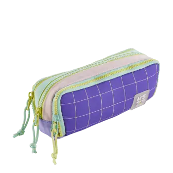 MIQUELRIUS ΚΑΣΕΤΙΝΑ ΘΗΚΗ ΤΡΙΠΛΗ 21x9x7cm RIDER SQUARE ΒΙΟΛΕΤΙ