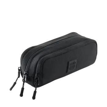 MIQUELRIUS ΚΑΣΕΤΙΝΑ ΘΗΚΗ ΤΡΙΠΛΗ 21x9x7cm RAW ΜΑΥΡΗ