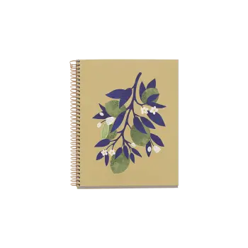 MIQUELRIUS ΤΕΤΡΑΔΙΟ ΡΙΓΕ ΣΠΙΡΑΛ 120 ΦΥΛΛΑ 14.8x21cm 70gsm BRANCH FRUITS
