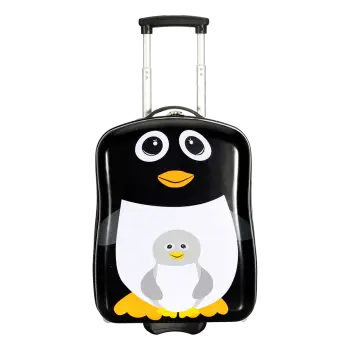 SNOWBALL ΒΑΛΙΤΣΑ ΤΡΟΧΗΛΑΤΗ 2 ΡΟΔΕΣ ΠΑΙΔΙΚΗ 44x34x19cm ΜΑΥΡΗ