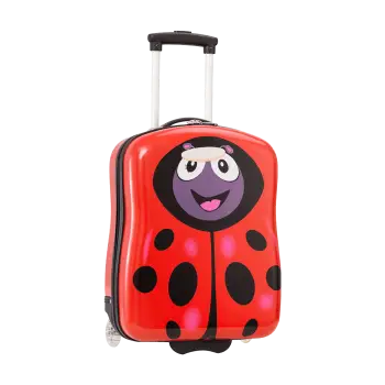 SNOWBALL ΒΑΛΙΤΣΑ ΤΡΟΧΗΛΑΤΗ 2 ΡΟΔΕΣ ΠΑΙΔΙΚΗ 44x34x19cm ΚΟΚΚΙΝΗ