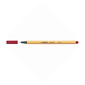 STABILO ΜΑΡΚΑΔΟΡΟΣ 88 No50 CRIMSON 10 ΤΕΜΑΧΙΑ (Το προιόν πωλείται σε μεμονωμένα τεμάχια του ενός)
