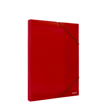 METRON ΚΟΥΤΙ ΛΑΣΤΙΧΟ 25x35x3cm ΔΙΑΦΑΝΟ ΚΟΚΚΙΝΟ