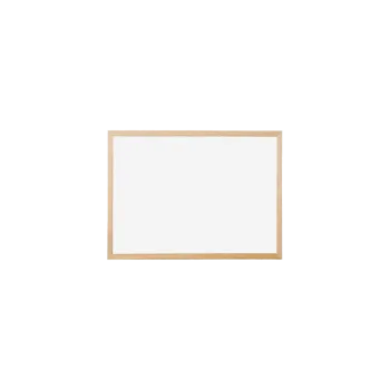 METRON ΠΙΝΑΚΑΣ ΠΛΑΙΣΙΟ ΞΥΛΙΝΟ 30x40cm ΛΕΥΚΟΣ