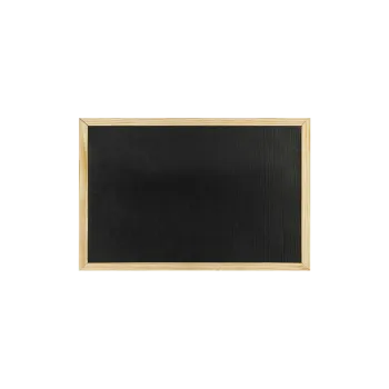 METRON ΠΙΝΑΚΑΣ ΚΙΜΩΛΙΑΣ ΠΛΑΙΣΙΟ ΞΥΛΙΛΟ 40x60cm ΜΑΥΡΟ
