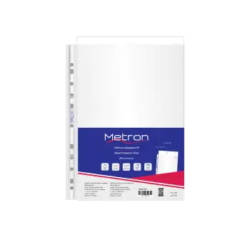 METRON ΖΕΛΑΤΙΝΗ Π ΕΝΙΣΧΥΜΕΝΗ Α4 70 micron 100Τ (Το προιόν πωλείται σε μεμονωμένα τεμάχια του ενός)