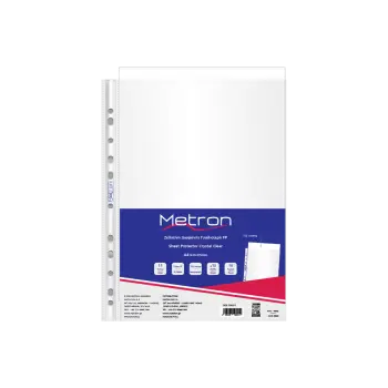 METRON ΖΕΛΑΤΙΝΗ Π ΕΝΙΣΧΥΜΕΝΗ ΓΥΑΛΙΣΤΕΡΗ Α4 150 micron 10 ΤΕΜΑΧΙΑ