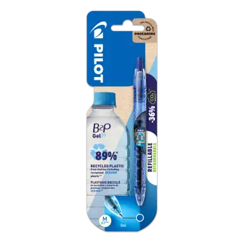 PILOT ΣΤΥΛΟ B2P GEL 0.7mm MEDIUM ΜΠΛΕ BEGREEN