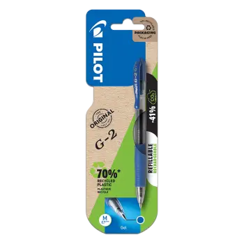 PILOT ΣΤΥΛΟ G-2 0.7mm MEDIUM ΜΠΛΕ