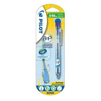 PILOT ΣΤΥΛΟ B2P POINT SODA 0.7mm MEDIUM ΜΠΛΕ BLISTER BEGREEN