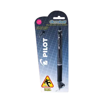 PILOT ΣΤΥΛΟ ACROBALL 1.0mm MEDIUM ΜΑΥΡΟ BEGREEN