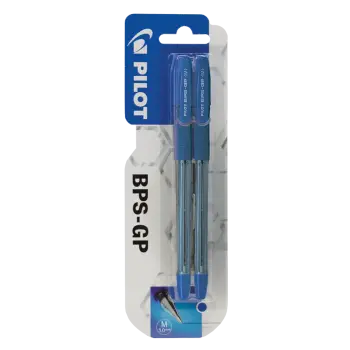PILOT ΣΤΥΛΟ BPS-GP 1.0mm MEDIUM ΜΠΛΕ 2 ΤΕΜΑΧΙΑ
